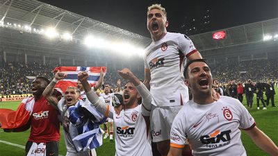 Süper Lig'de şampiyon Galatasaray